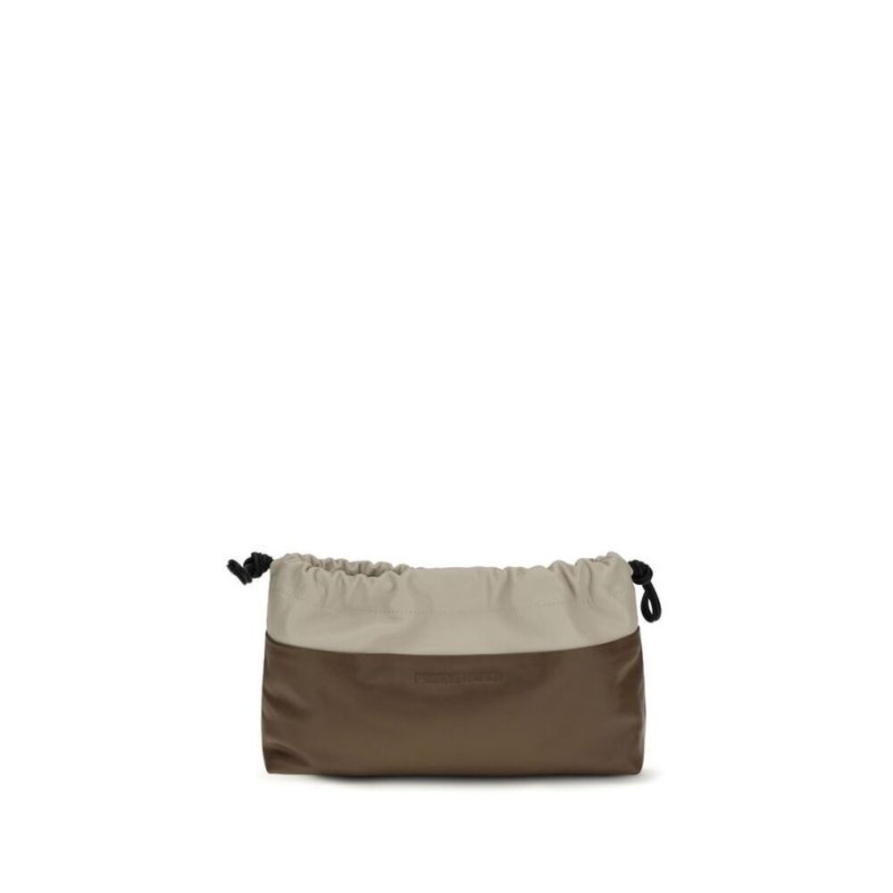 Pierre Hardy Brown Calf Leather Bos Taurus Shoulder Women's Bag